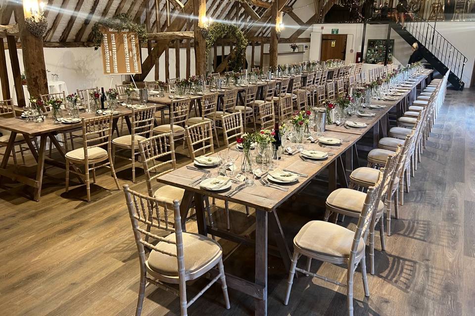 Wedding Breakfast - Long Table