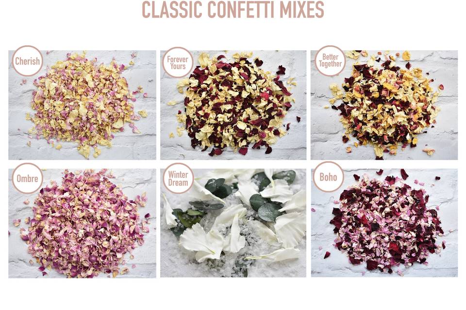 Classic Confetti Mixes