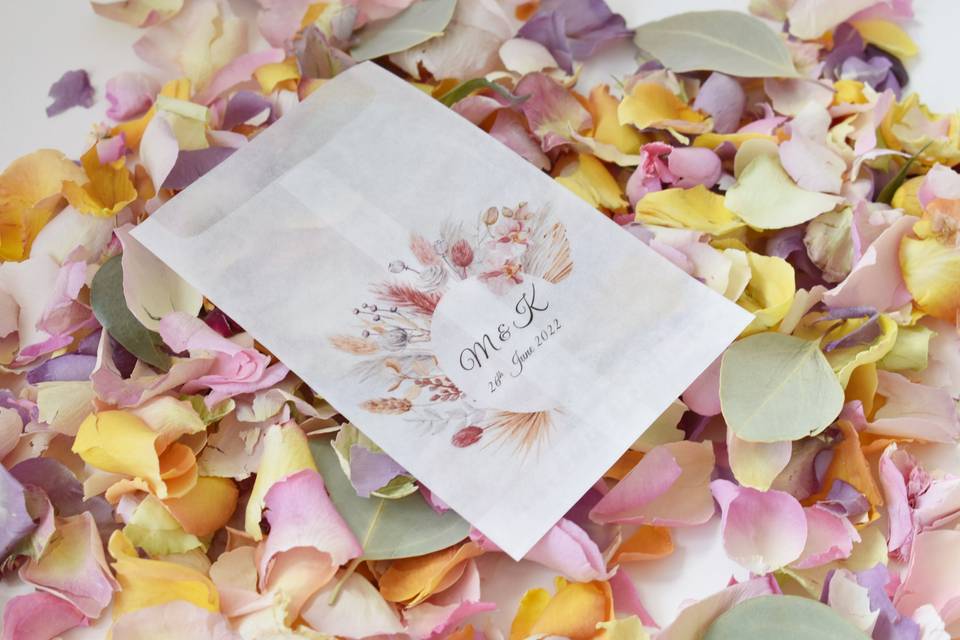 Personalised Confetti Bag