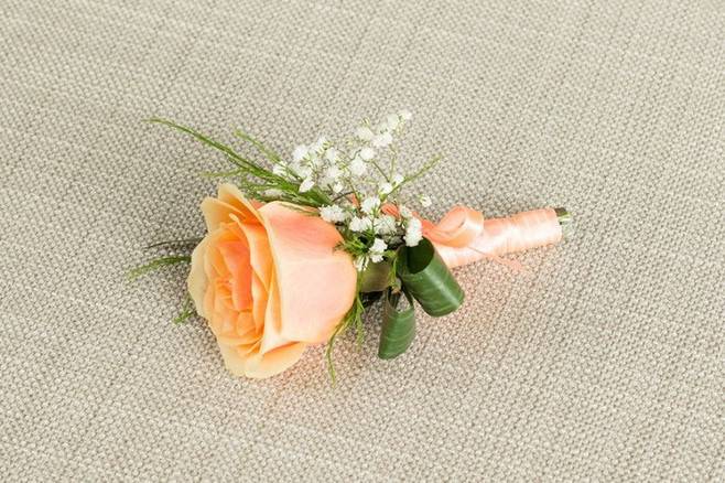 Pink buttonhole