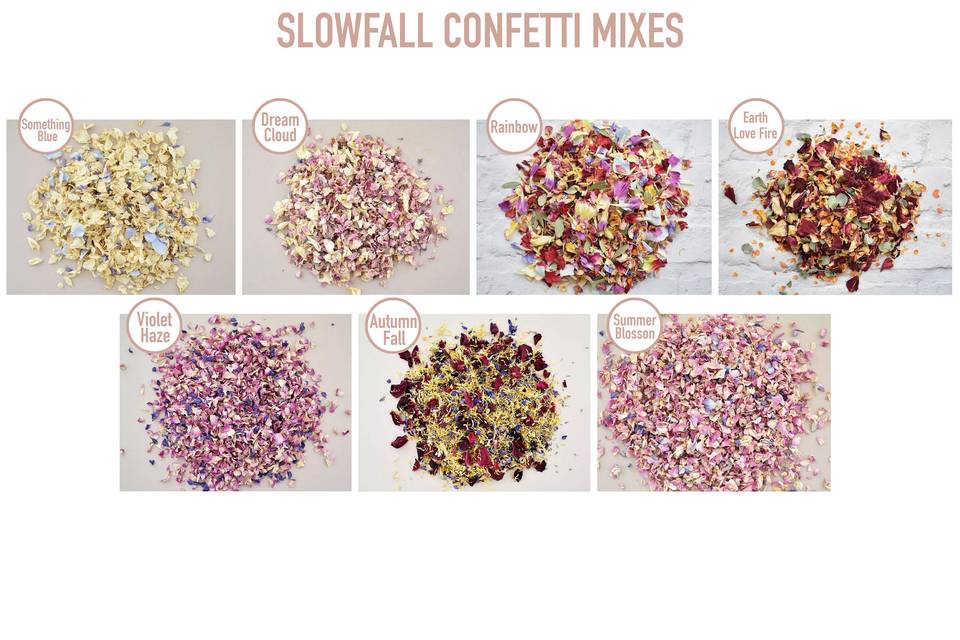 Slowfall Confetti Mixes