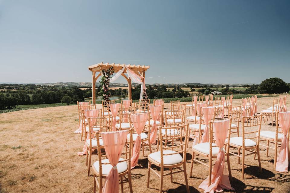 Wedding set up