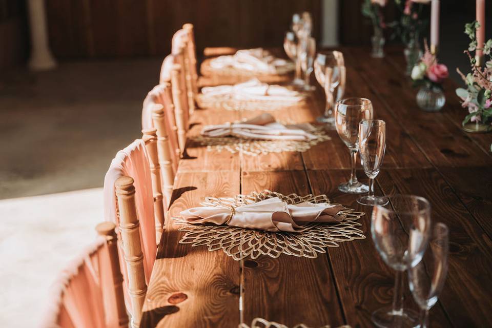 Top table