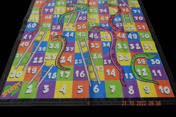 Snakes and ladders - large board