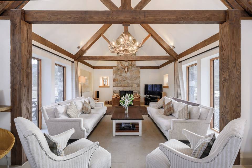 Living room in cottage Eagle's Crag