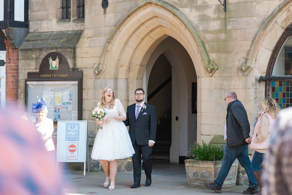 Lichfield Guildhall Wedding