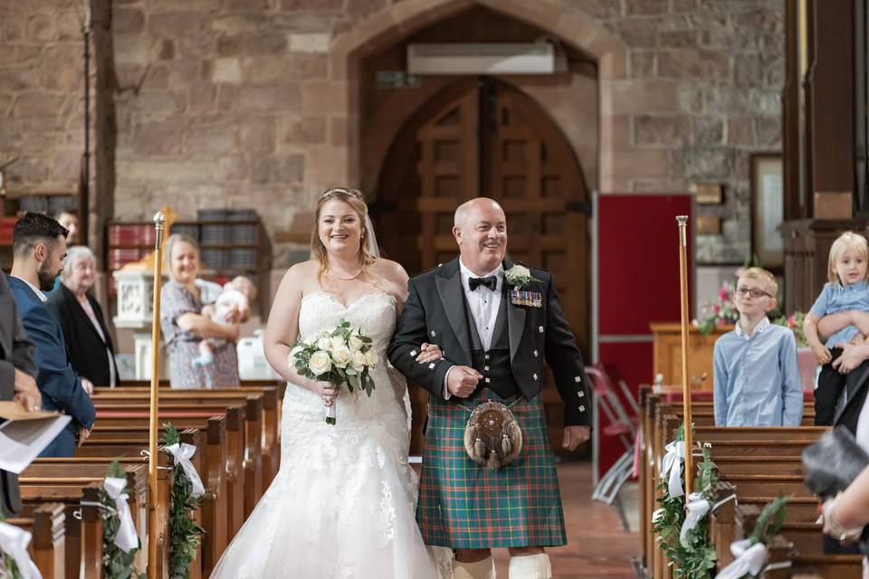 St Patrick's Church Wedding