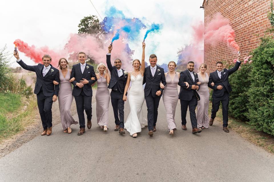 Curradine Barns Hotel wedding