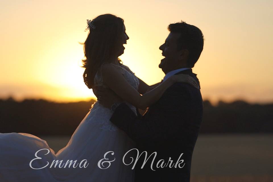 Emma & Mark sunset