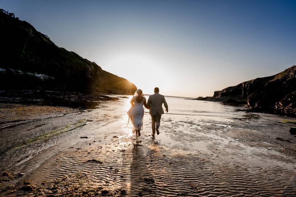 Running to the sea