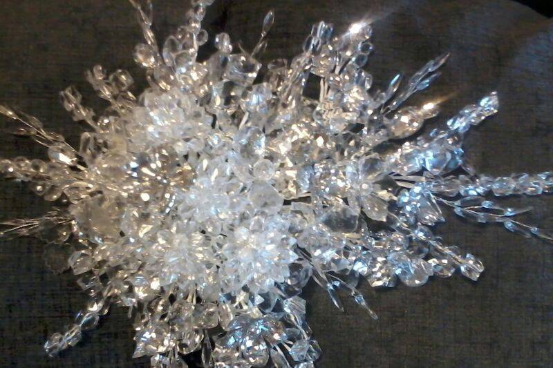 Stunning crystal bouquet