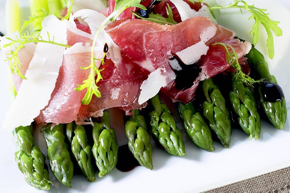 Asparagus and Parma Ham