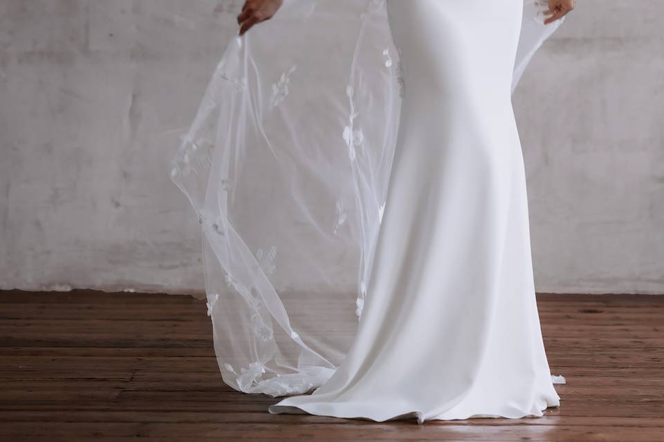 Simple Wedding dress
