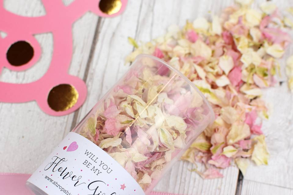 Shropshire Petals Confetti Biodegradable Wedding Confetti