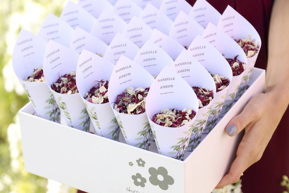 Personalised Confetti Sachets