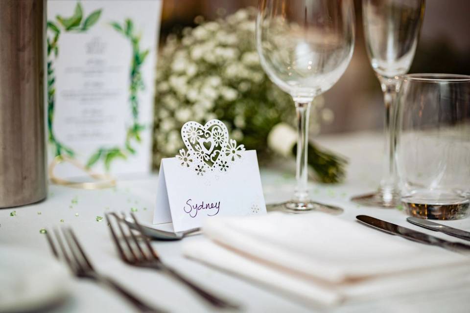 Donnington & Co. Wedding