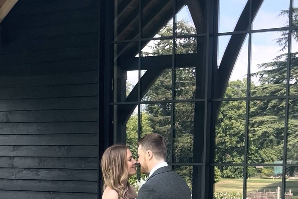 Just married