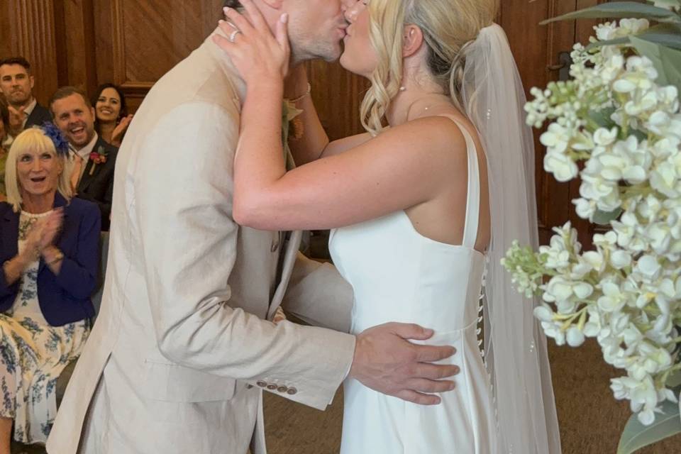 Just married