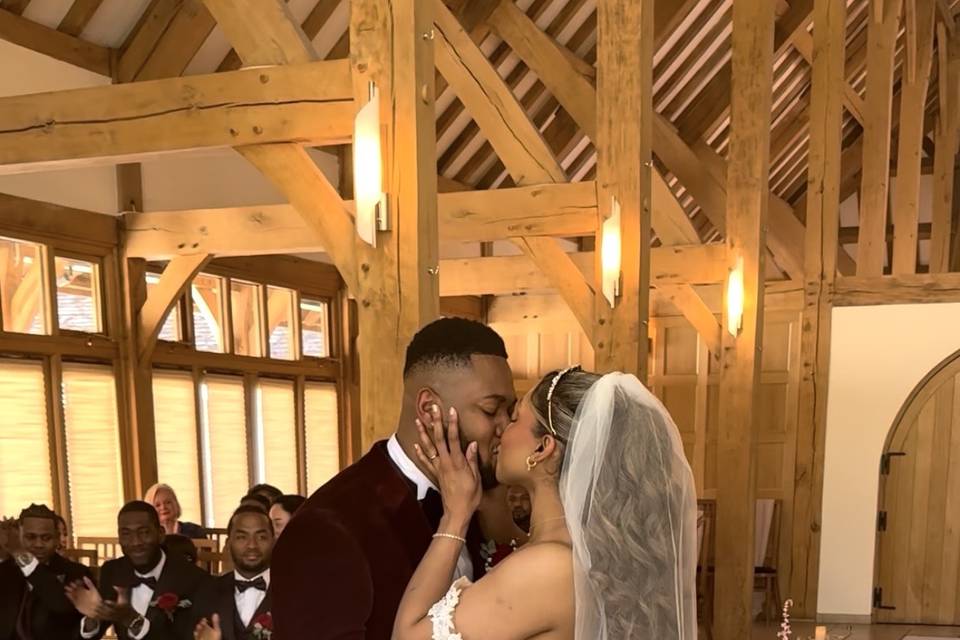 Just married
