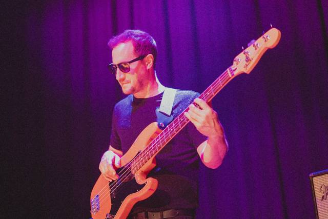 Our Bass player Seth