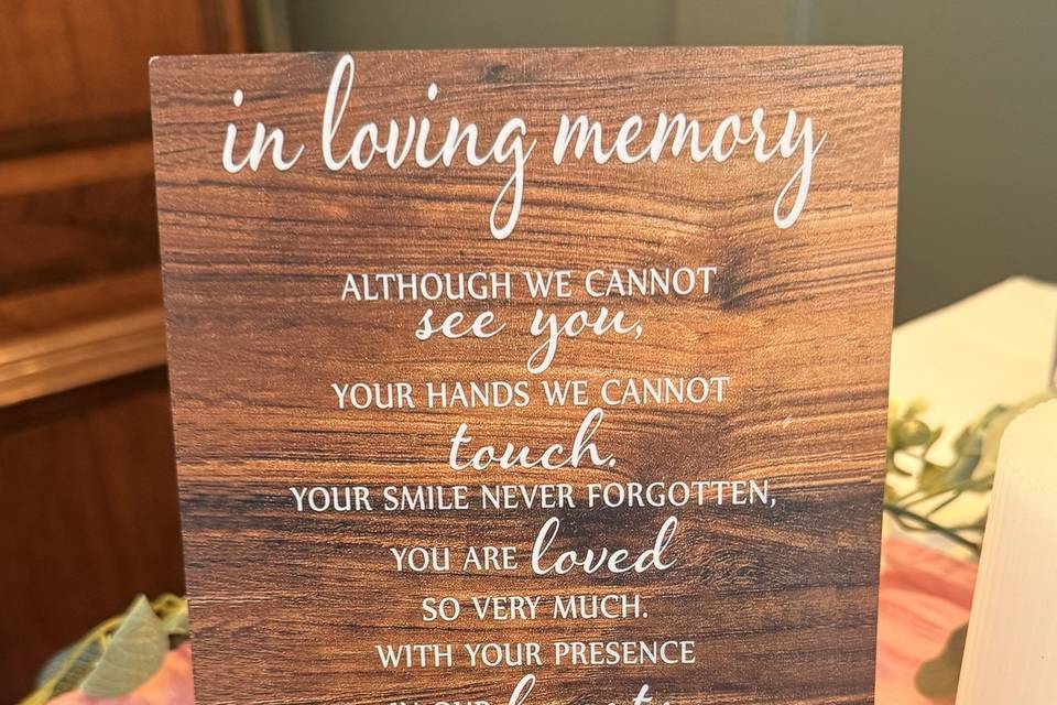Remembering loved ones