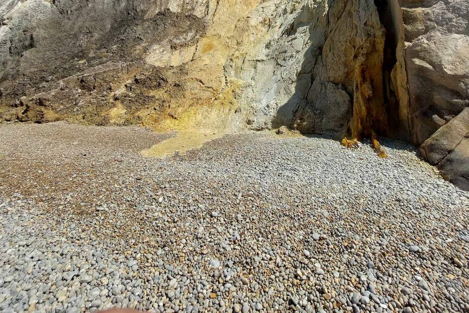 Coloured Rock - Alum Bay