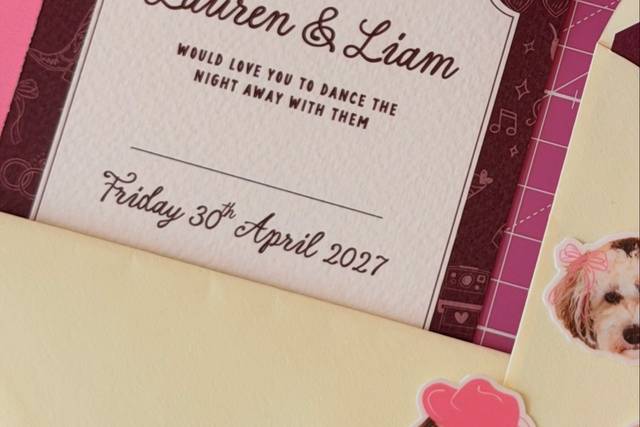 Embossed envelopes