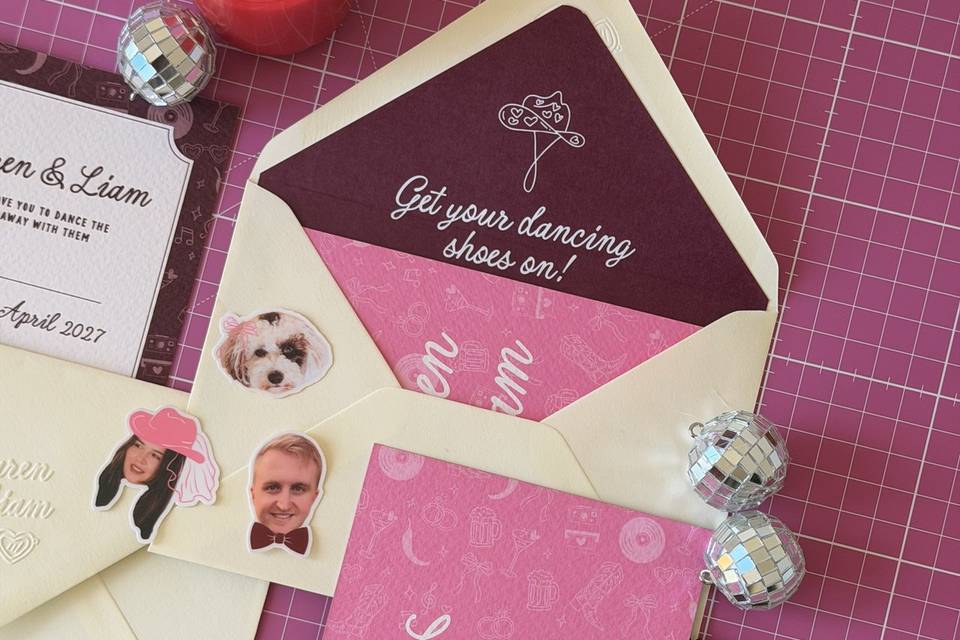 Full invitation suite