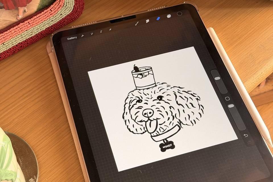 Dog illustration