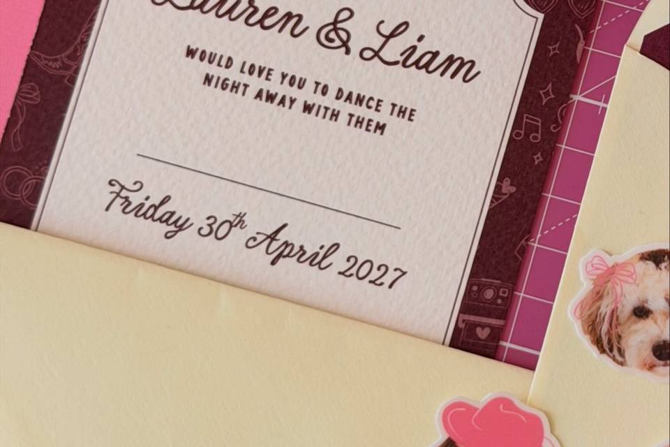 Embossed envelopes