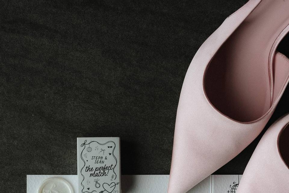 Gatefold invitation