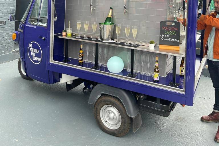 Our fab draught drinks truck