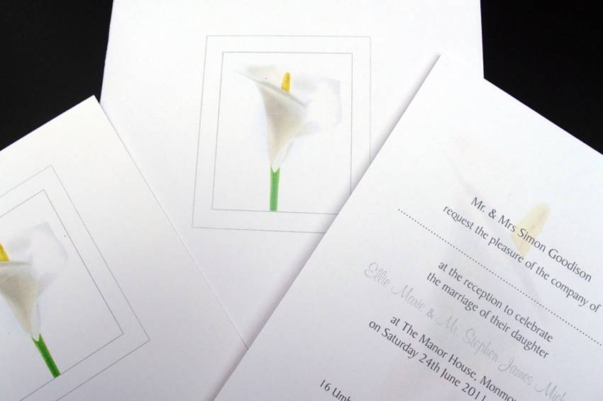 Lily invitations