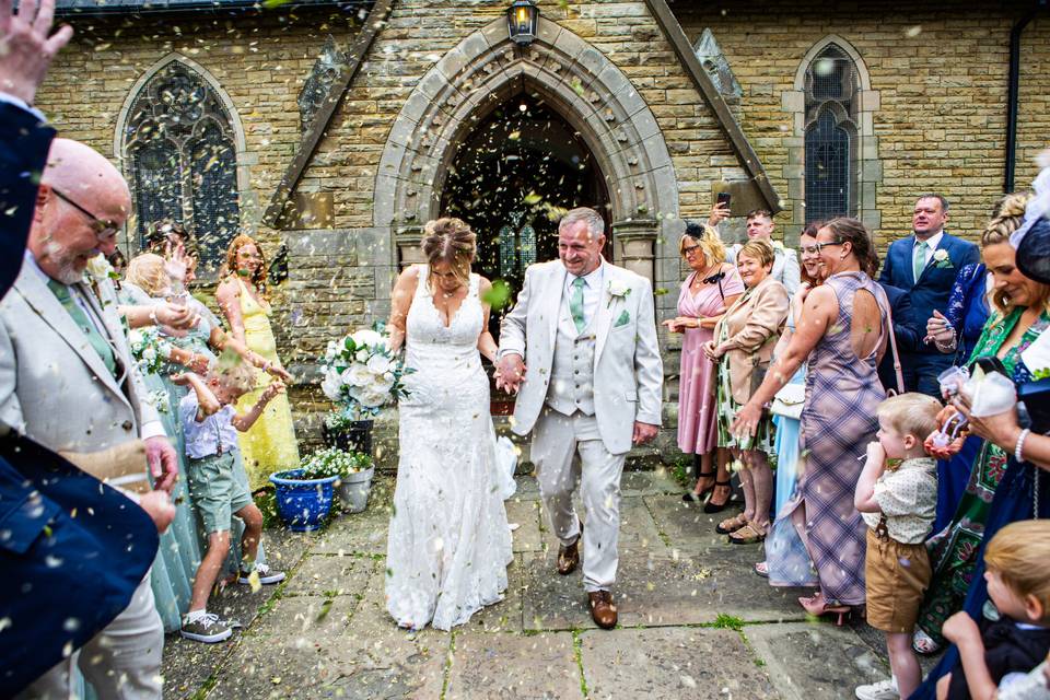 Confetti shot