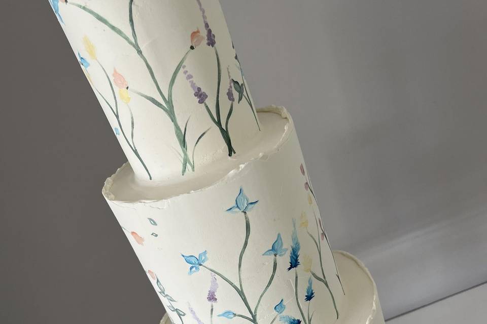 Hand painted florals