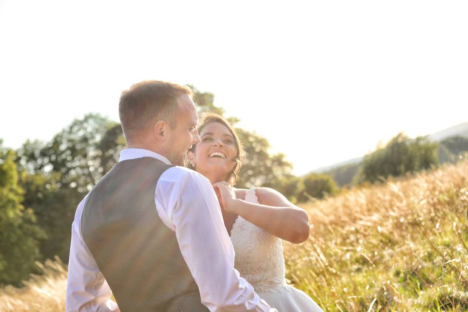 Couple at sunset