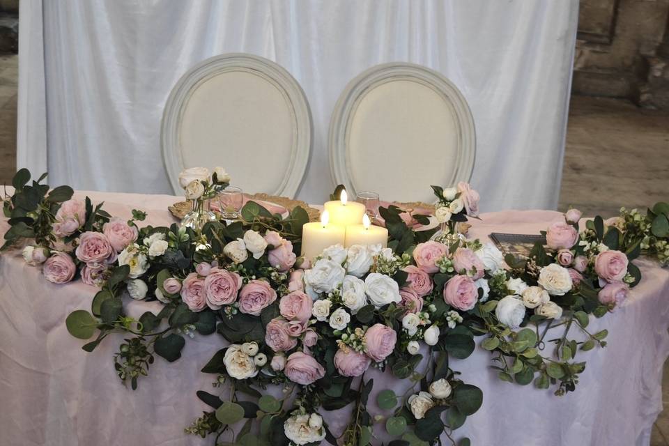 Sweetheart table