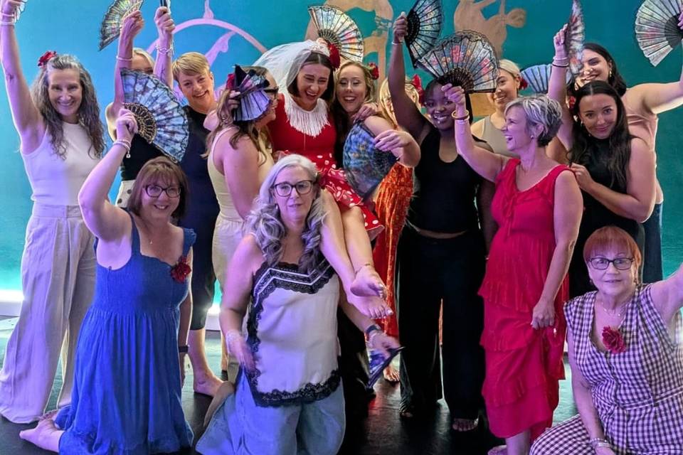 Flamenco hen party