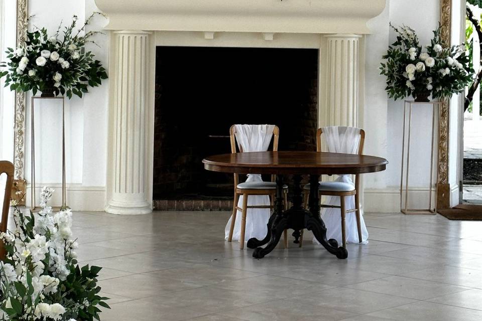 Mantelpiece Floral Arrangement