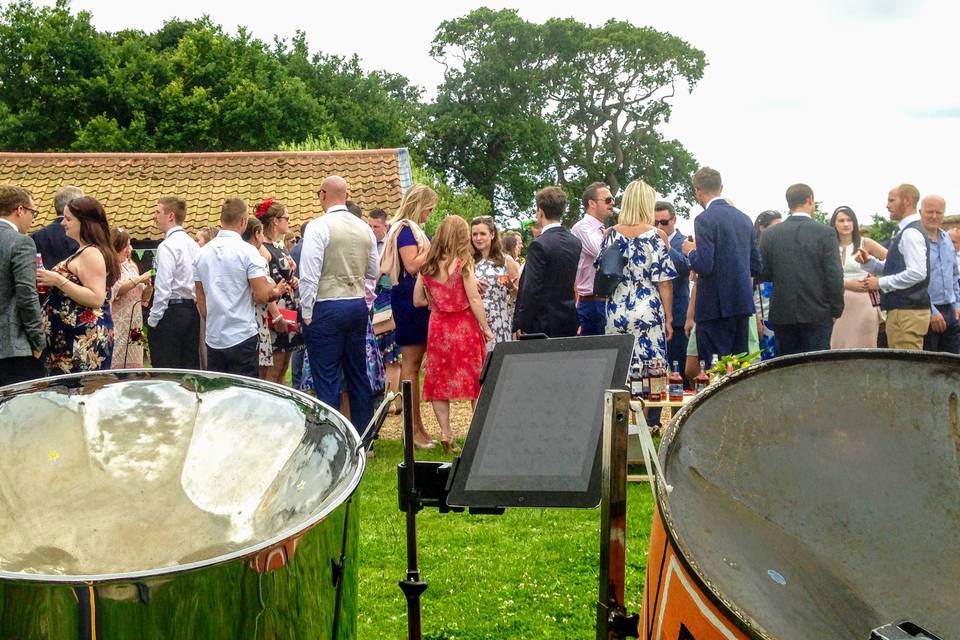 wedding steel band hire