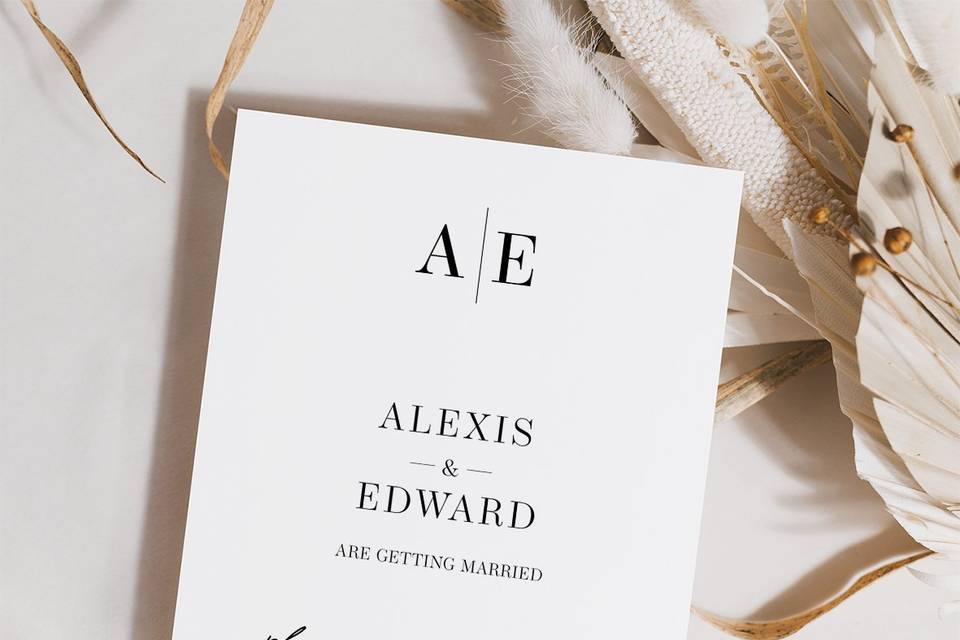 Save the Date Postcard