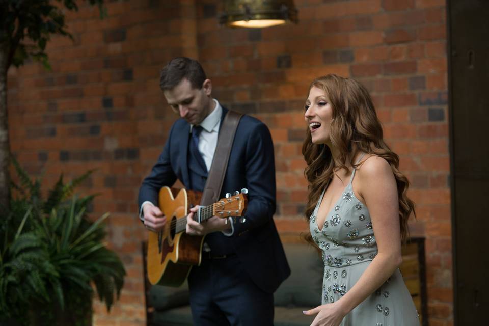 Acoustic duo for ceremony