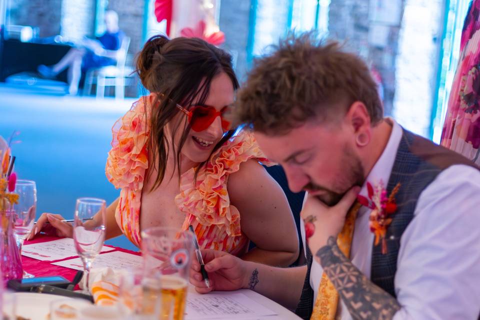 From the ceremony to the party