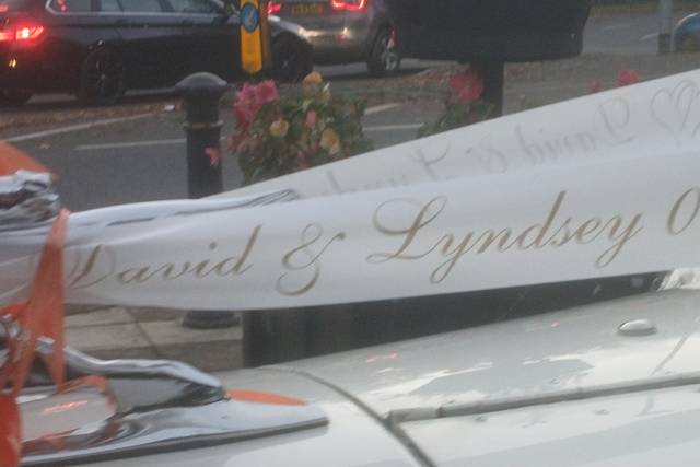 Personalised ribbon