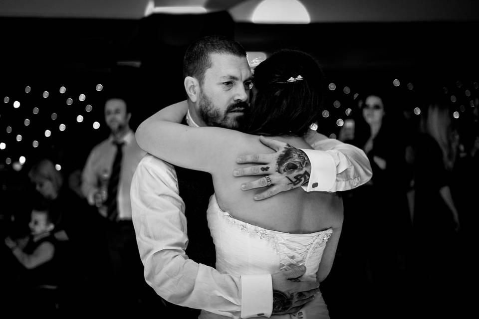 First Dance in Black and White