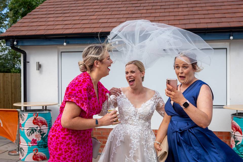 Windy Wedding