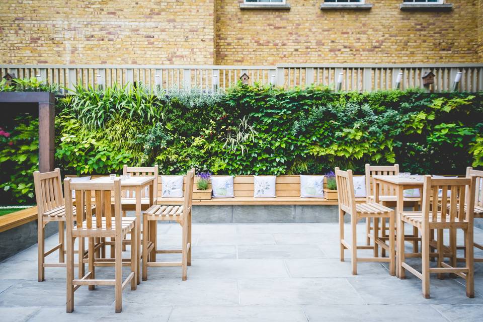 Courtyard area