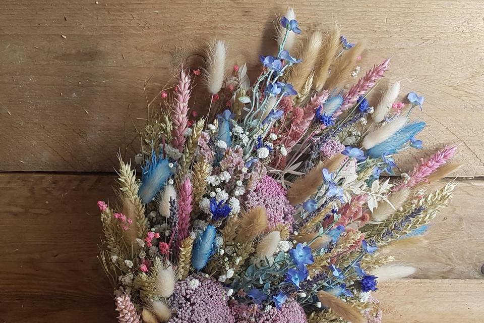 Dried Wedding Bouquet