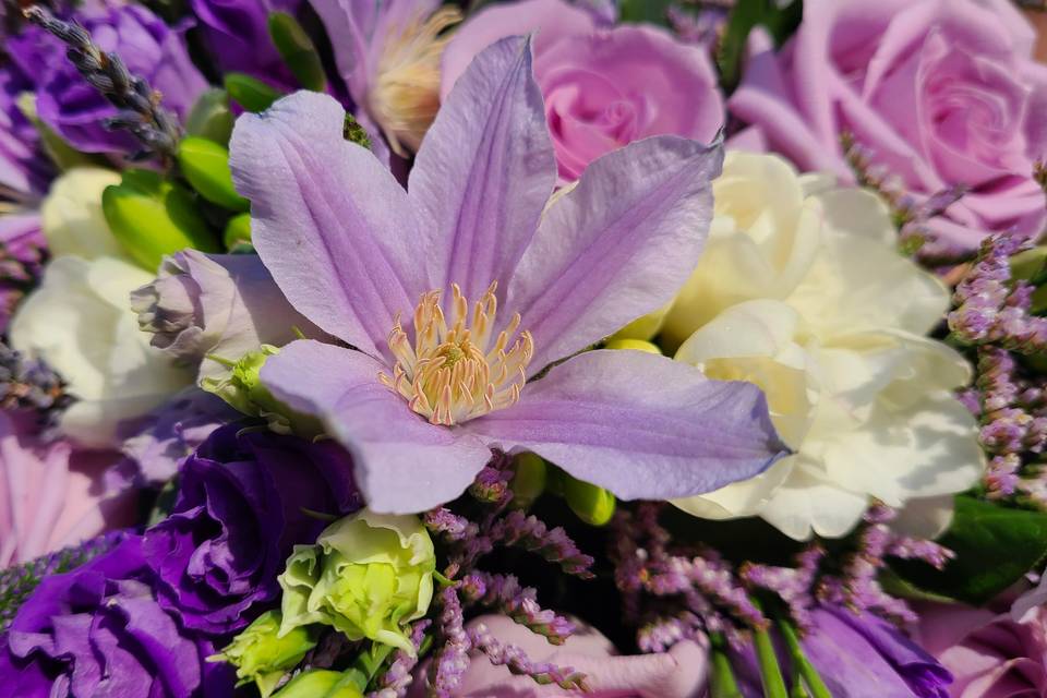 Purple Wedding Flowers