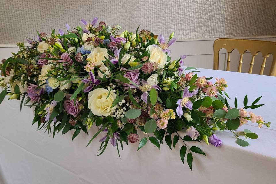 Top Table Flowers